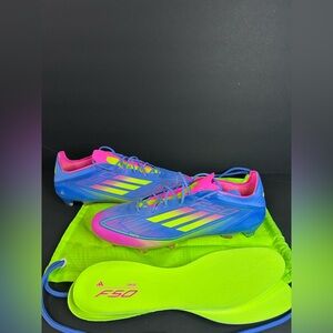 Adidas Adizero F50 Elite FG ‘Celestial Victory Pack’ Pink Blue Size 13.5 IE1201